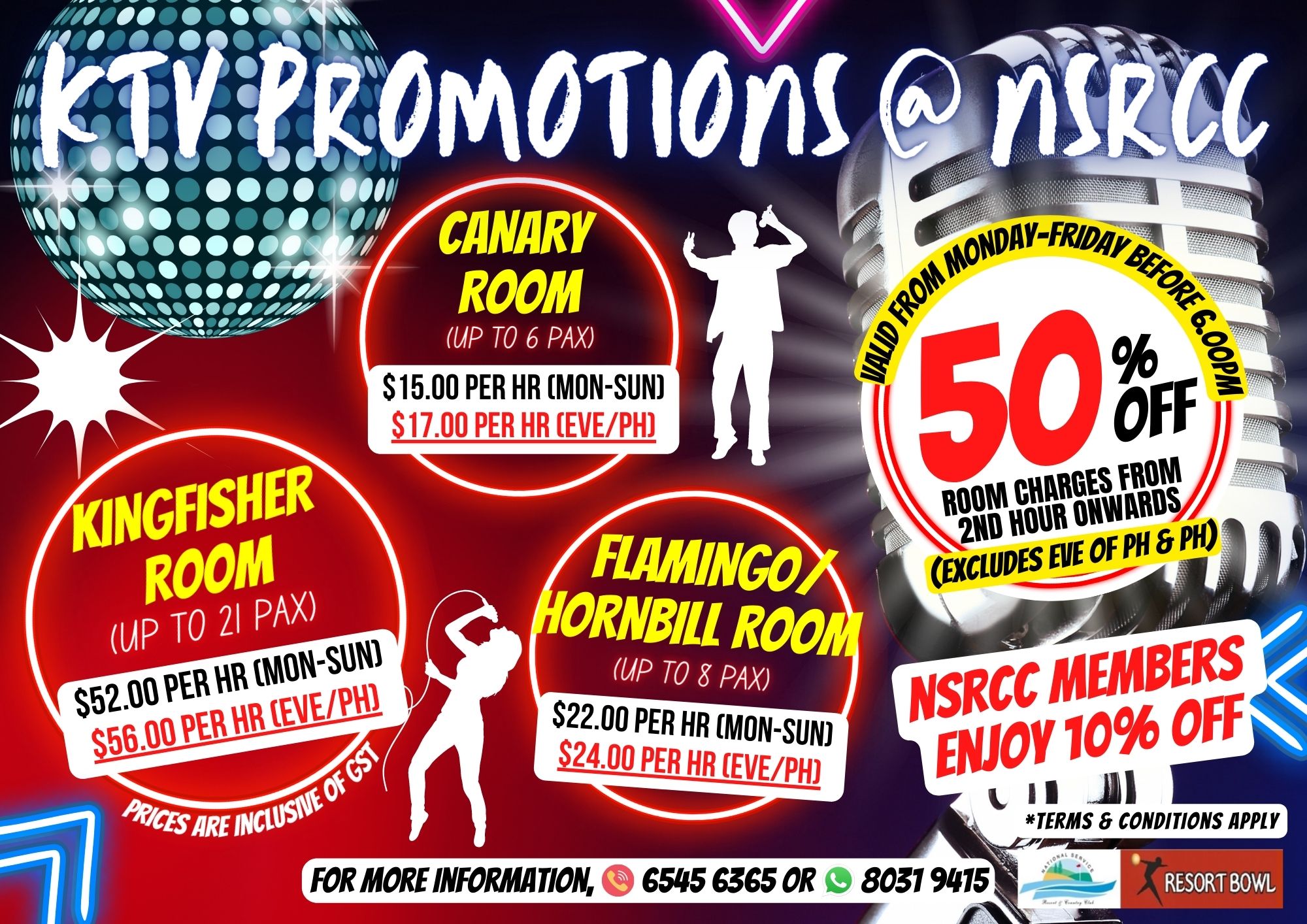 Karaoke Rates National Service Resort & Country Club